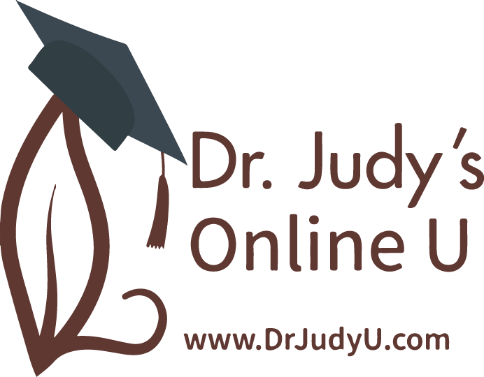 Dr. Judy's Online U www.DrJudyU.com logo