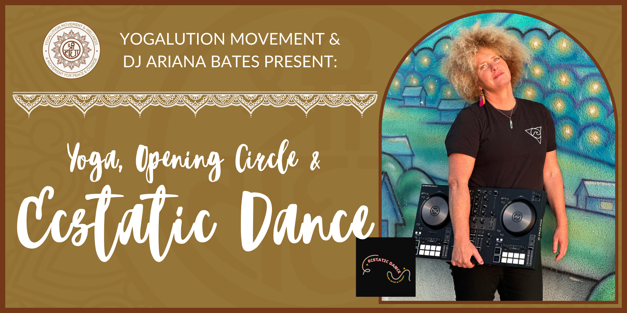 Yogalution Movement Event Flyer Graphic