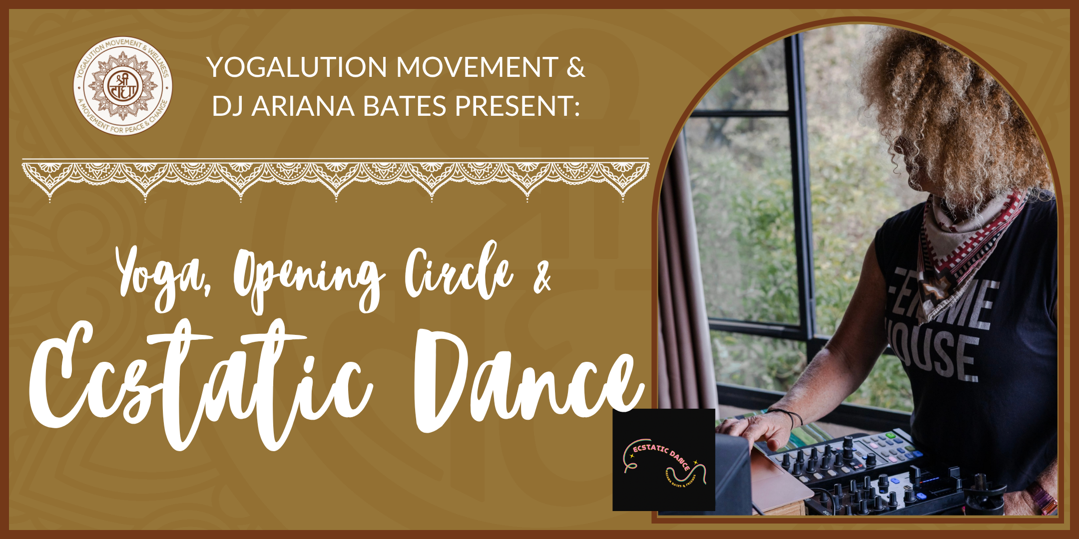 Yogalution Movement Event Flyer Graphic