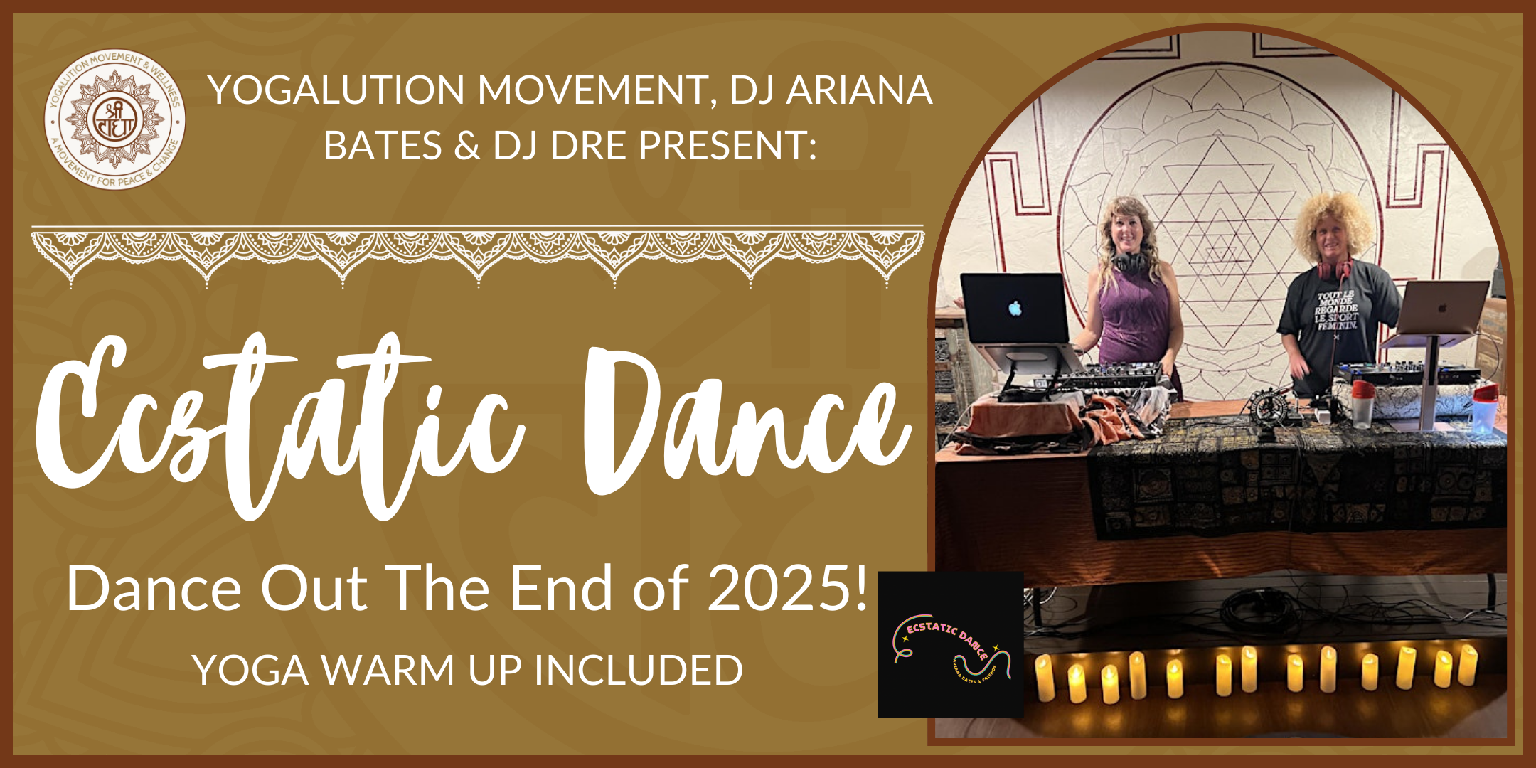 Yogalution Movement Event Flyer Graphic