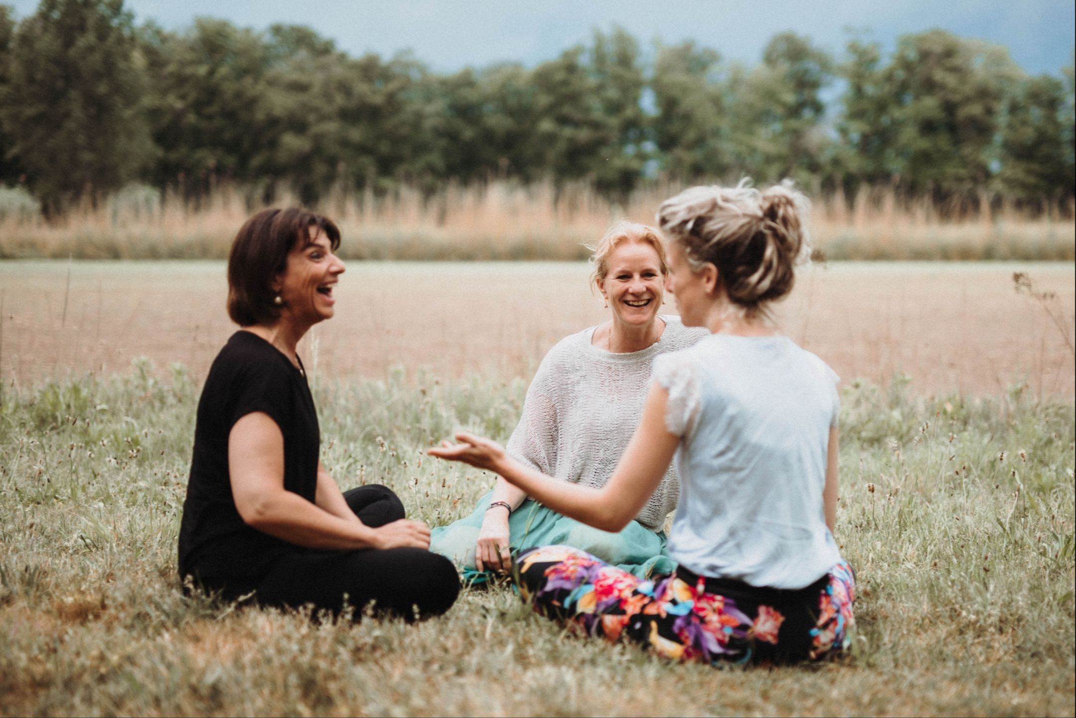 Reflectiemoment tijdens de opleiding systemisch werk – wandelen in de natuur.