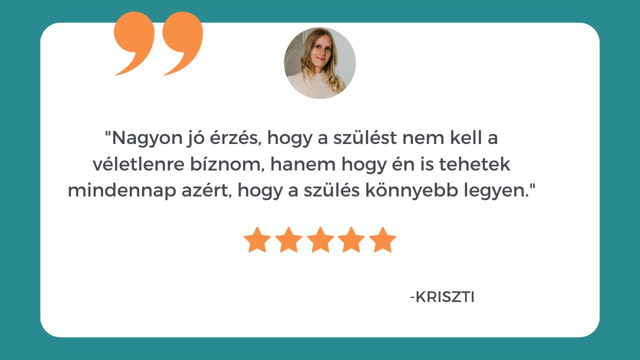 Szülj Könnyebben tanfolyam vélemény