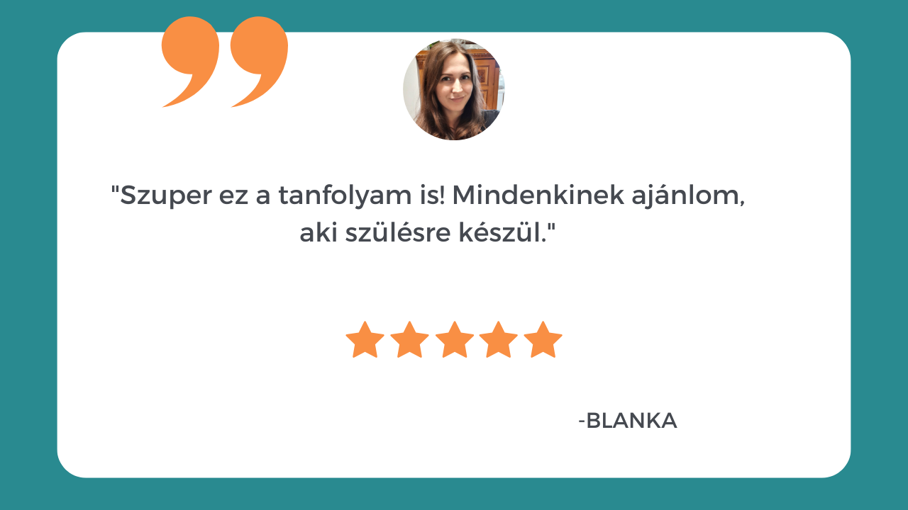 Szülj Könnyebben tanfolyam vélemény