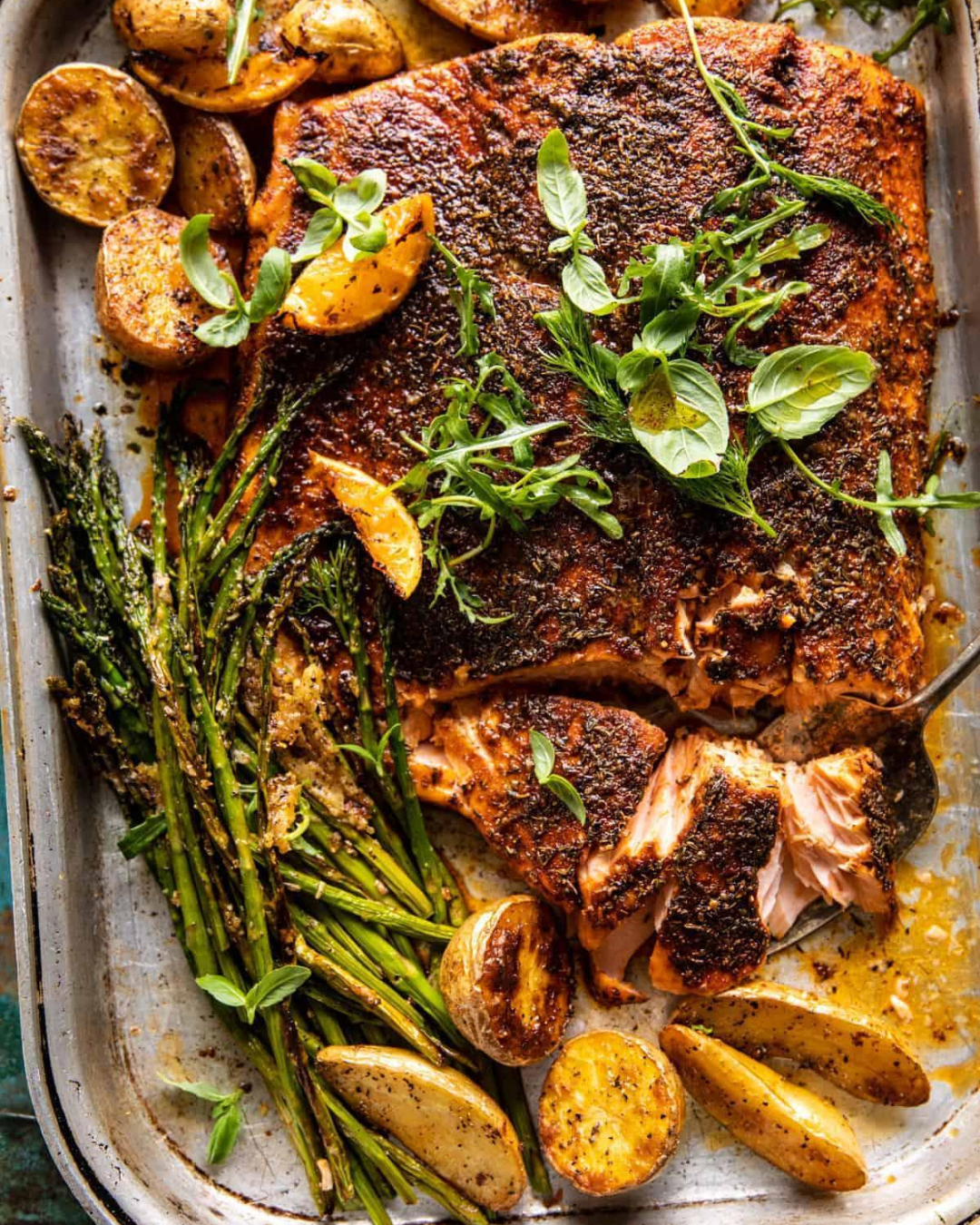 Salmon, Potatoes, & Asparagus