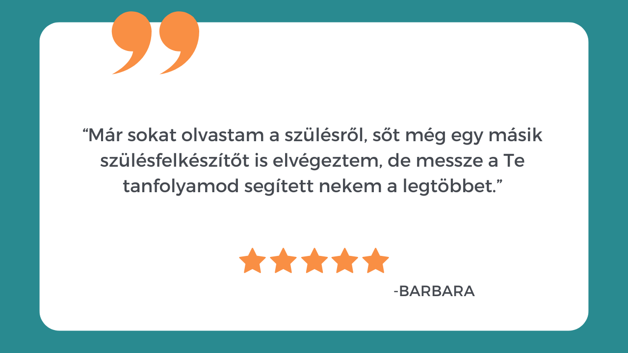 Tiéd a szülés tanfolyam vélemény