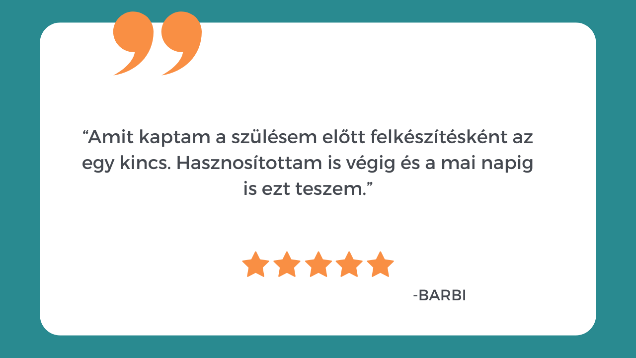 Tiéd a szülés tanfolyam vélemény