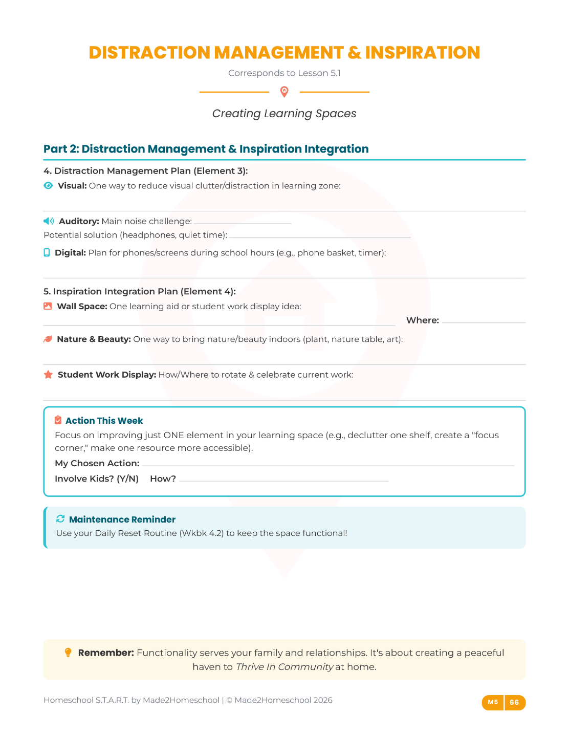 Sample Workbook Page
