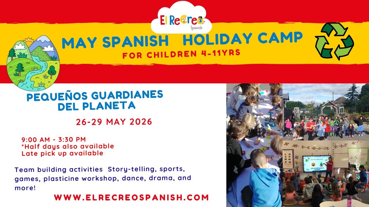 May Camp for kids - Spanish activities for kids in May London -UK