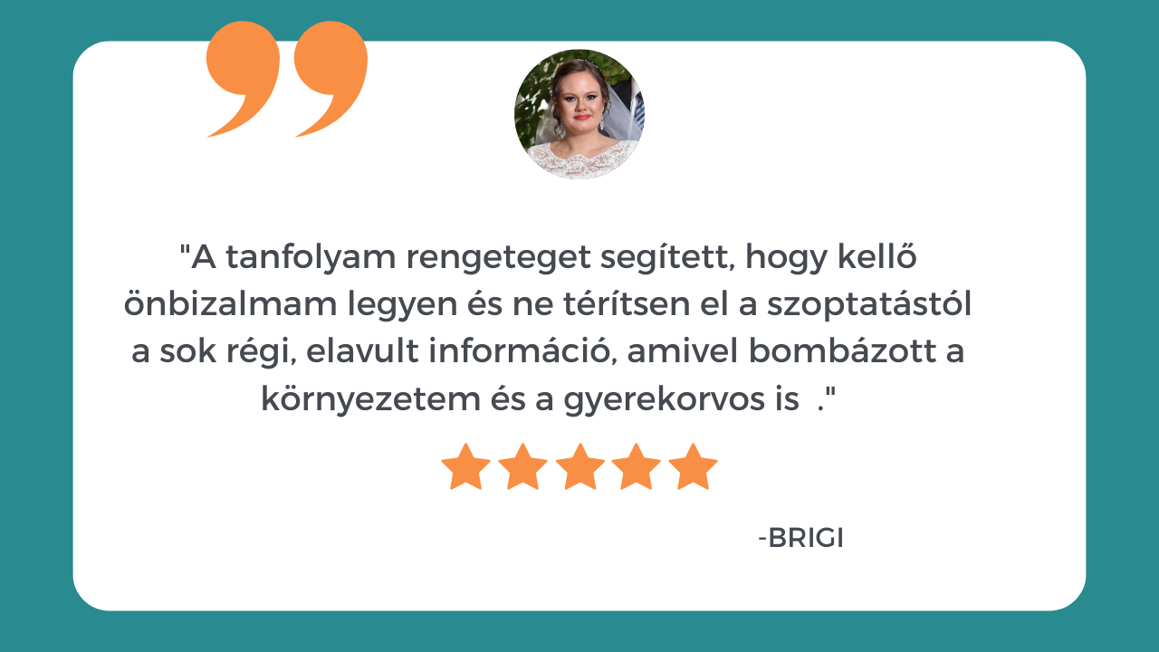 Szoptatni Fogok tanfolyam vélemény