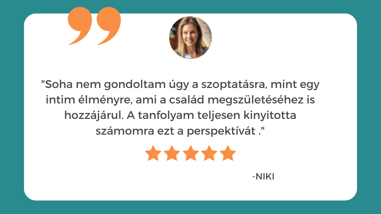 Szoptatni Fogok tanfolyam vélemény