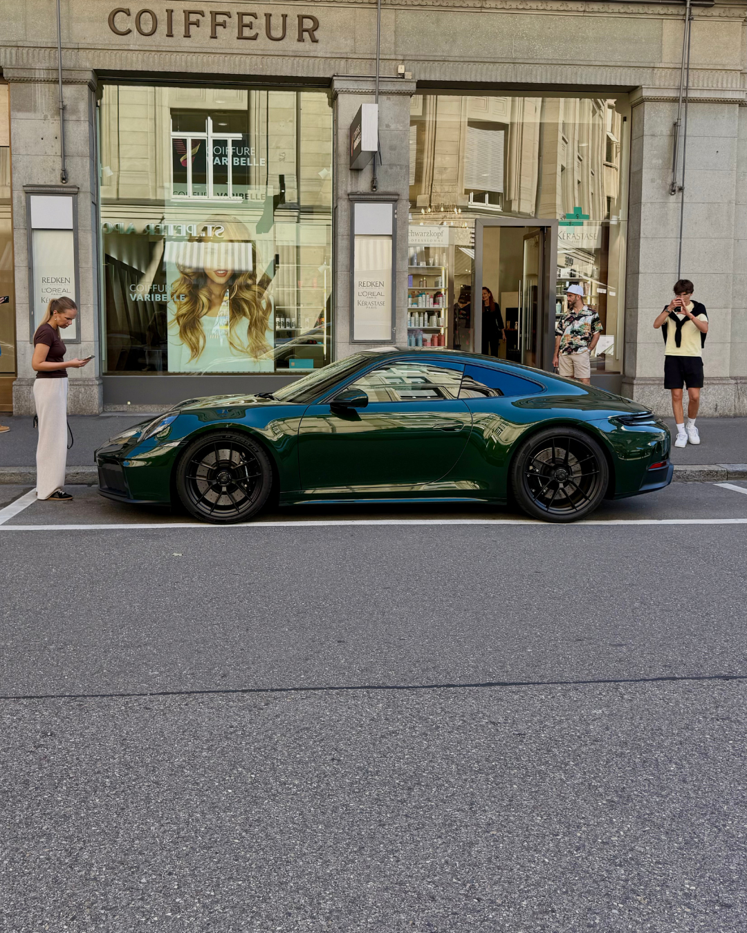 Luftsprung in Visp - Margarete Stünkel