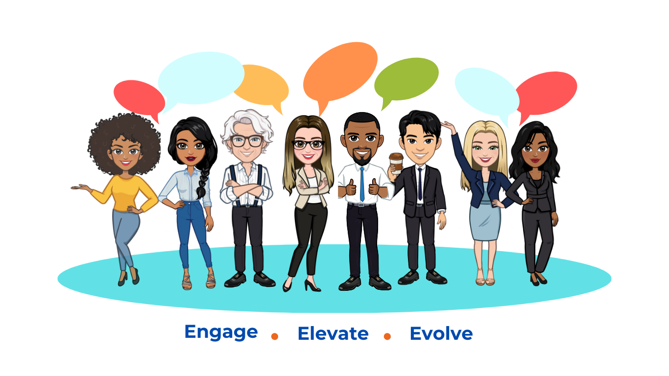 Front cover of HR Starter Kit - 4 people sitting at a table looking at a computer