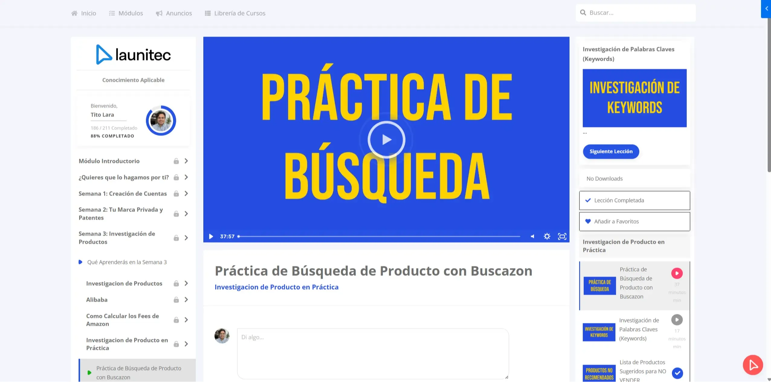 LaUnitec Plataforma Desktop