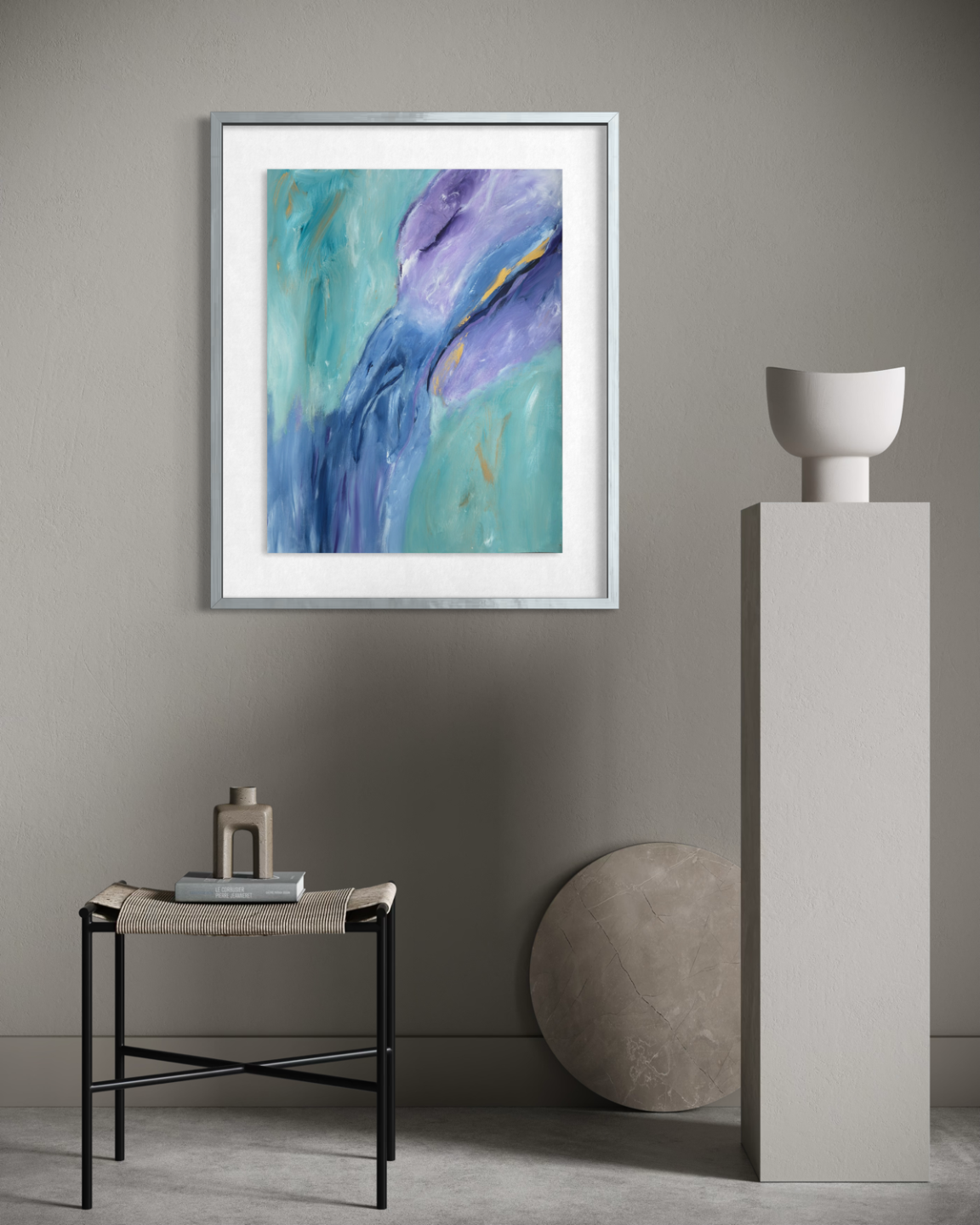 The Fool's Journey - Light Energy Art painting by Angela Sargeant