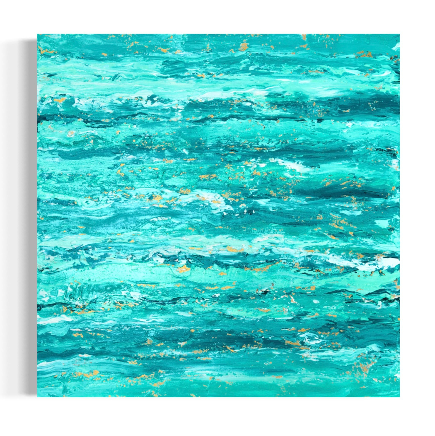 The Seas of Love - original channeled spiritual art by Angela Sargeant