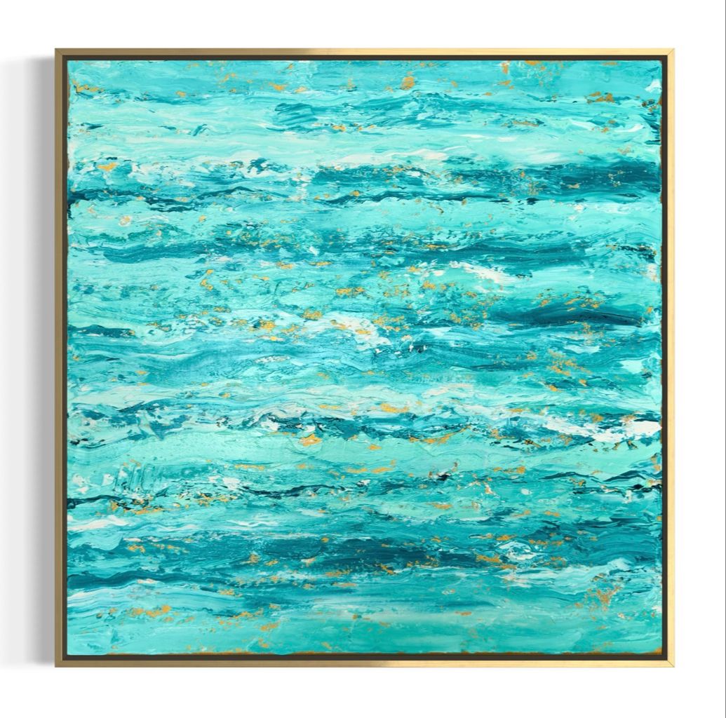 The Spirit of Light - original Light Energy Art painting by Angela Sargeant