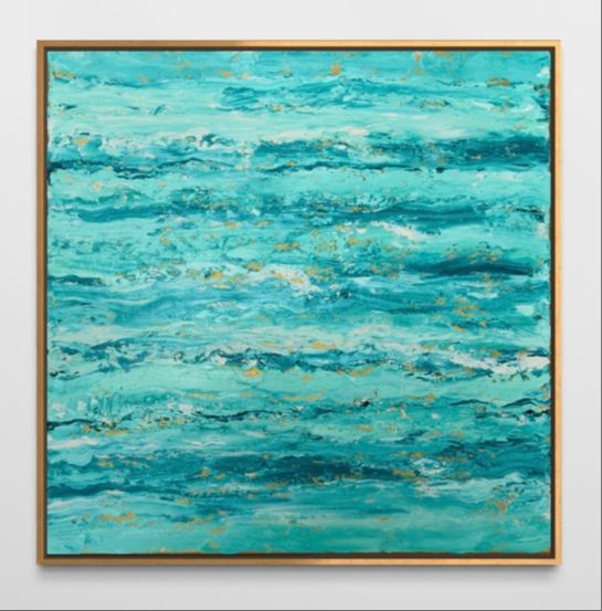 The Seas of Love - Light Energy Art by Angela Sargeant