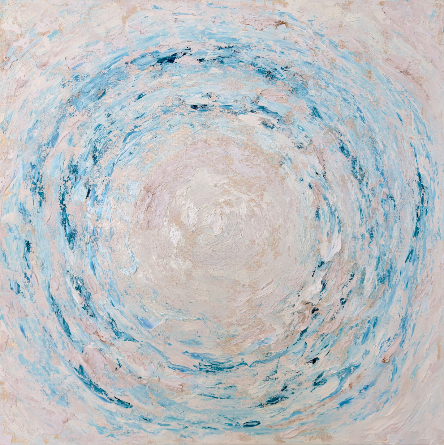 The Energy of Love - original Light Energy Art painting by Angela Sargeant