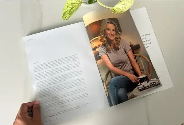 Empathy Letters feature spread in FORM Magazine