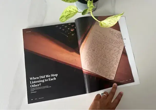 Empathy Letters in FORM Magazine