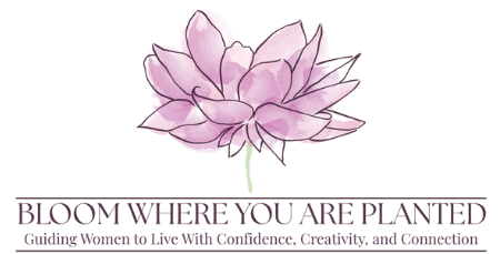 Renee M Bloom Where You Are Planted Women Over 50 Logo