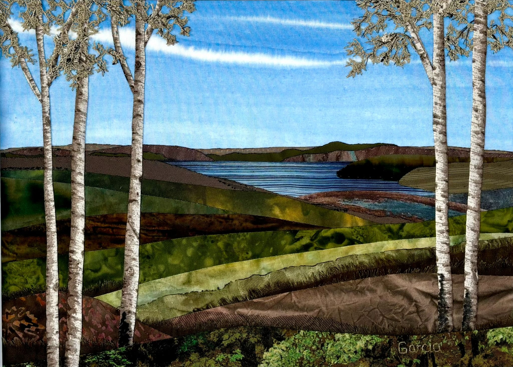 Fabric landscape