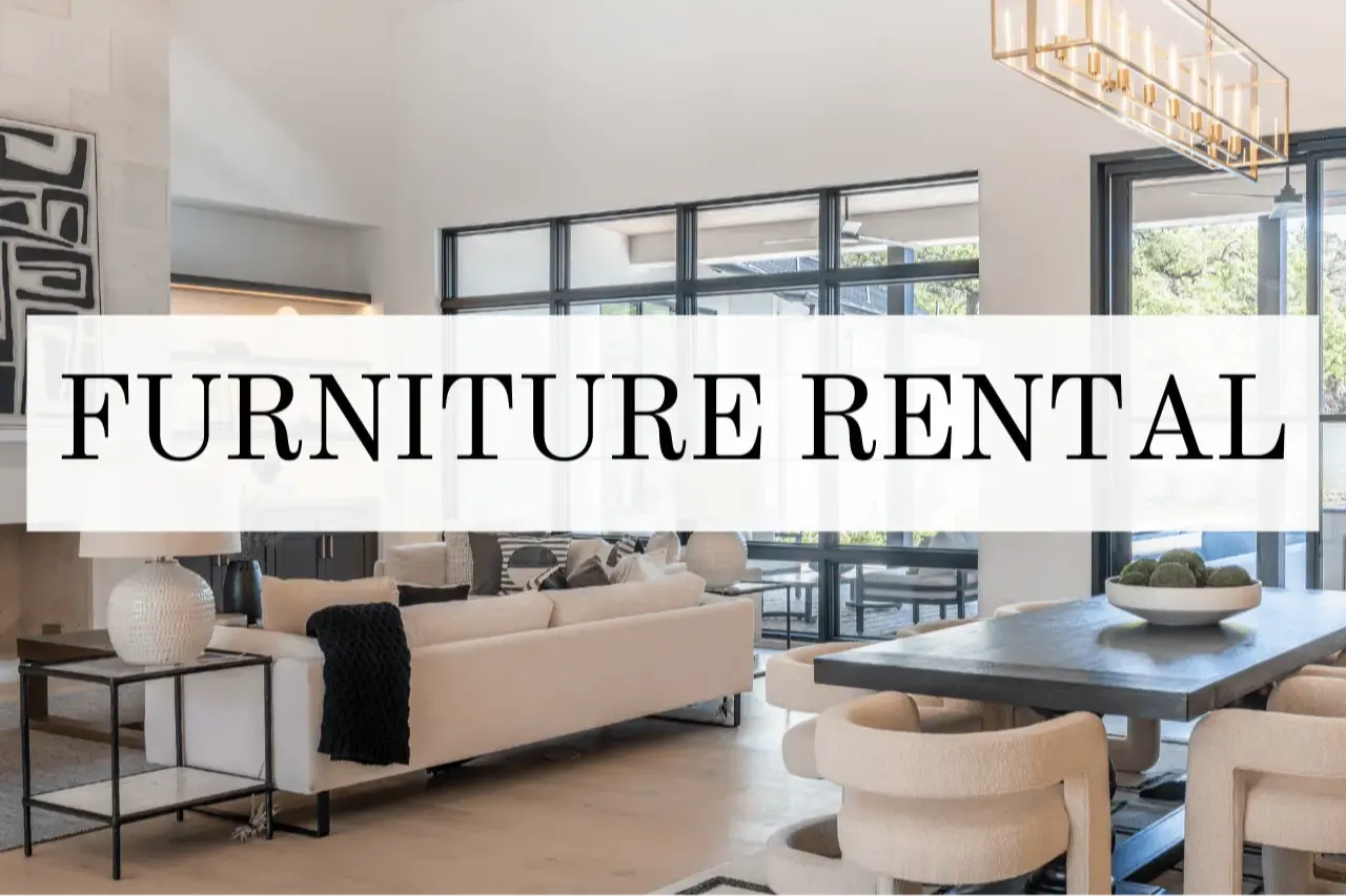 San Antonio living room furniture rental