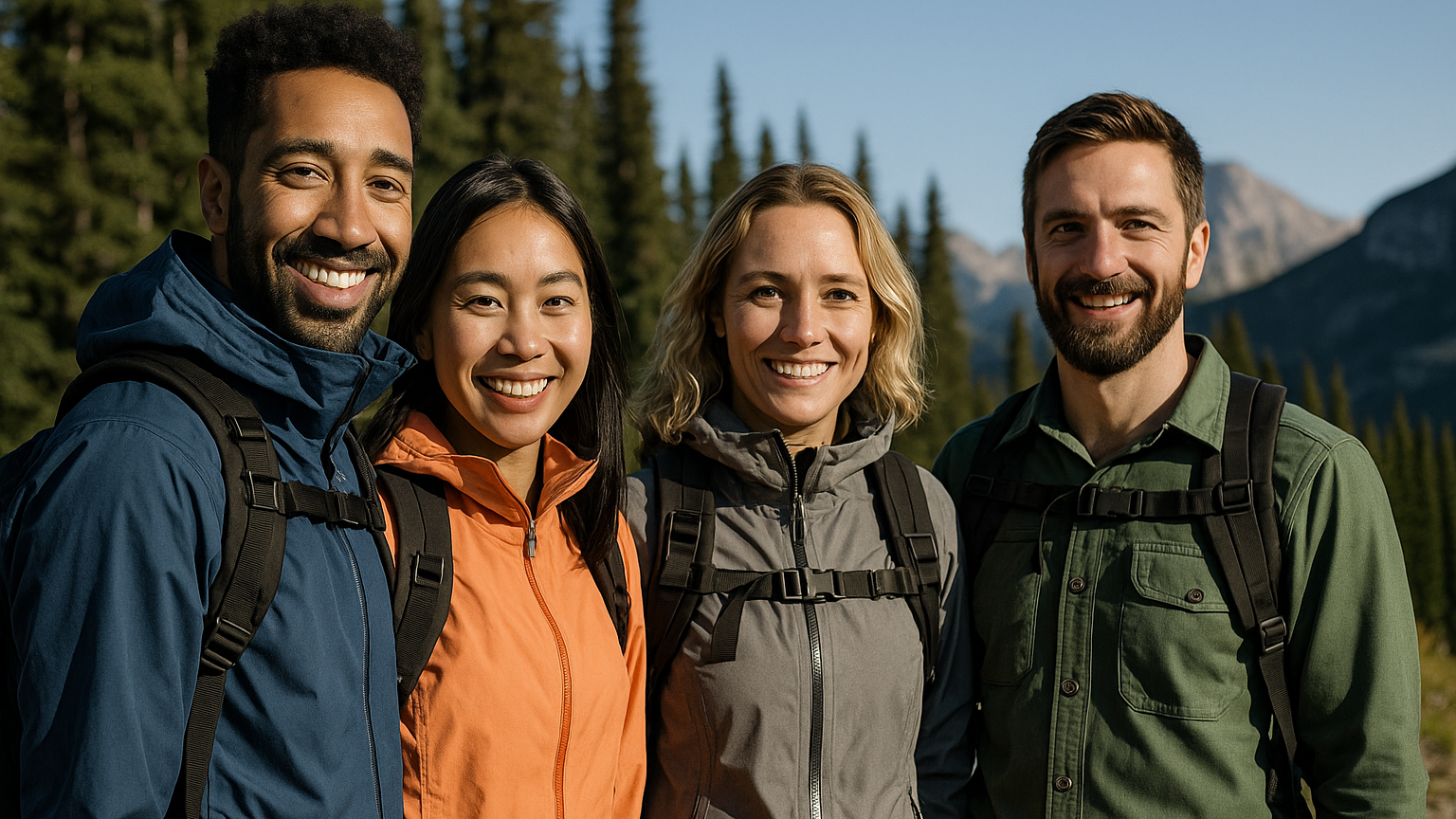 Guides high-fiving mountain trail – Waypoint online guide training