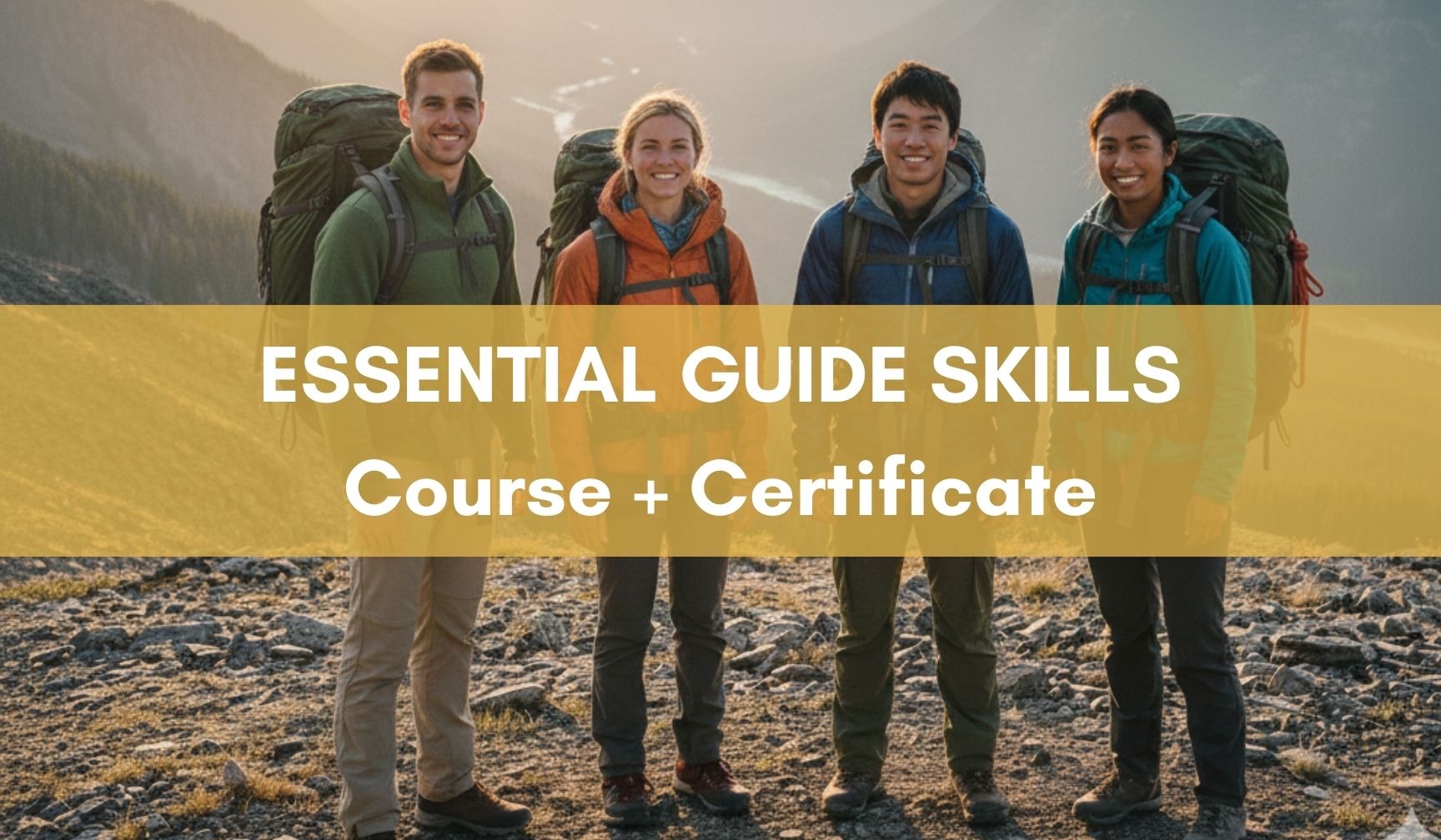 Professional Adventure Guide Training Course and Certification.
