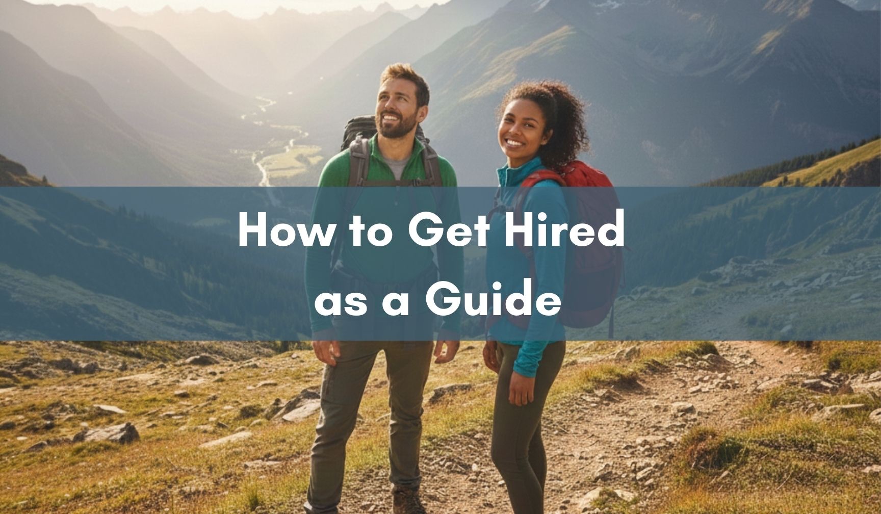 Getting hired as a guide is easier thank you think. Colby teaches you how. 