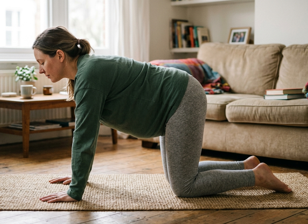 esercizi di yoga in gravidanza per alleviare il mal di schiena a casa in modo sicuro