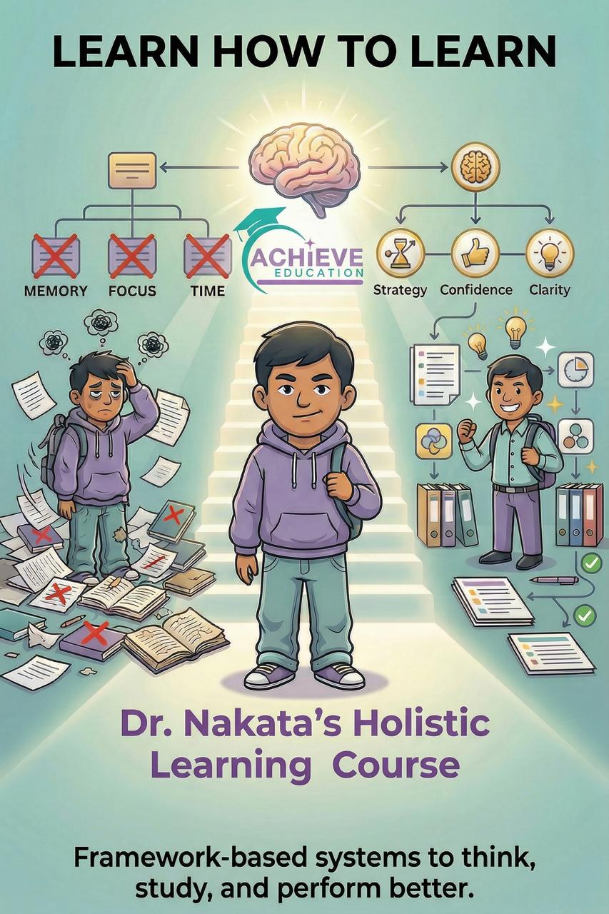 Cover image for Dr. Nakata's Holistic Learning Course