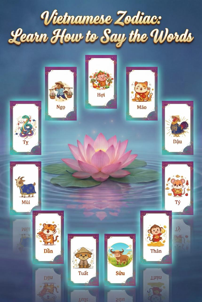 Vietnamese Zodiac: Learn How to Say the Words