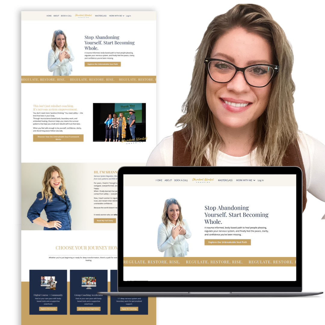 relationship coach website template