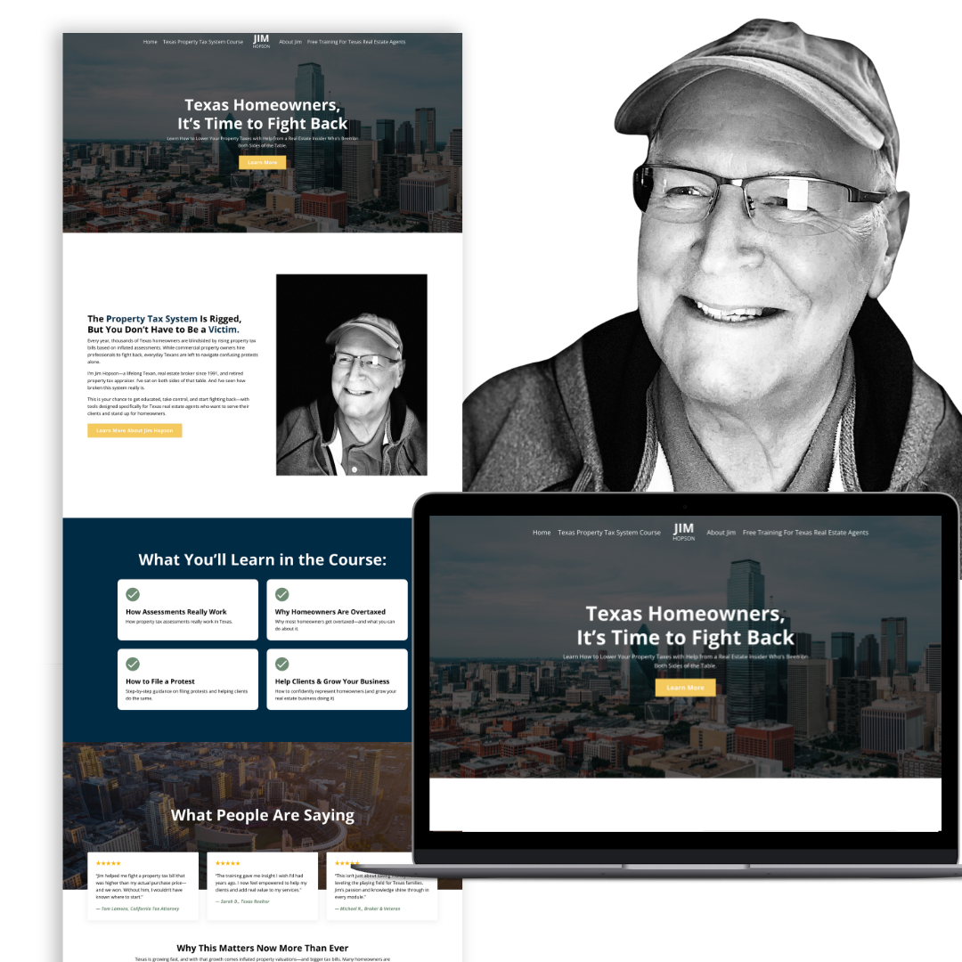 relationship coach website template