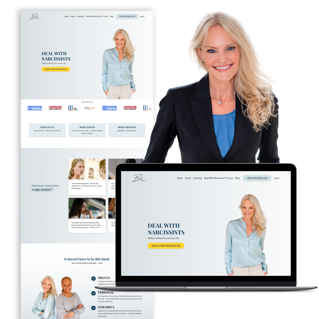 relationship coach website template