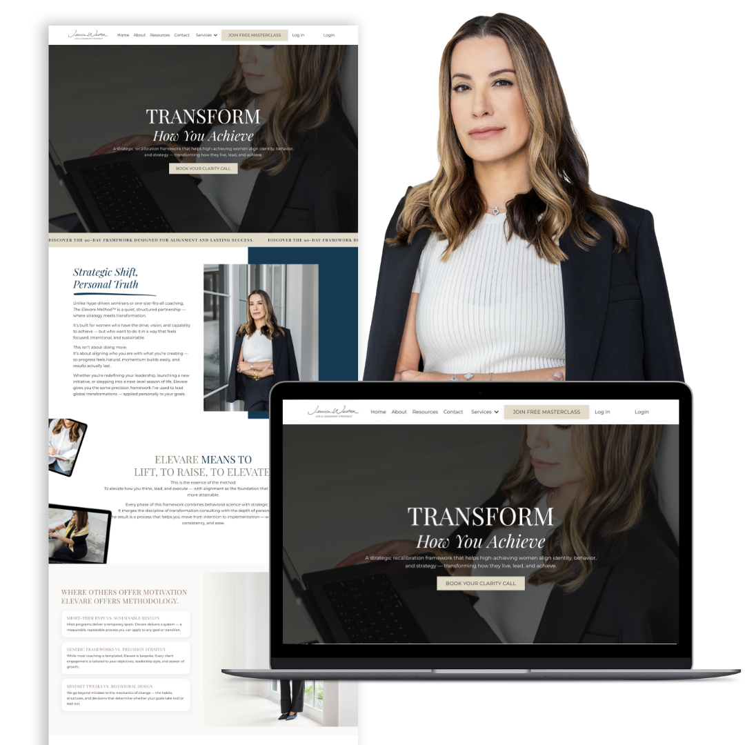 relationship coach website template