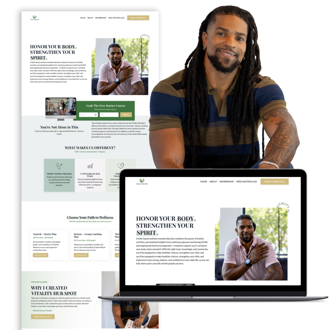 relationship coach website template