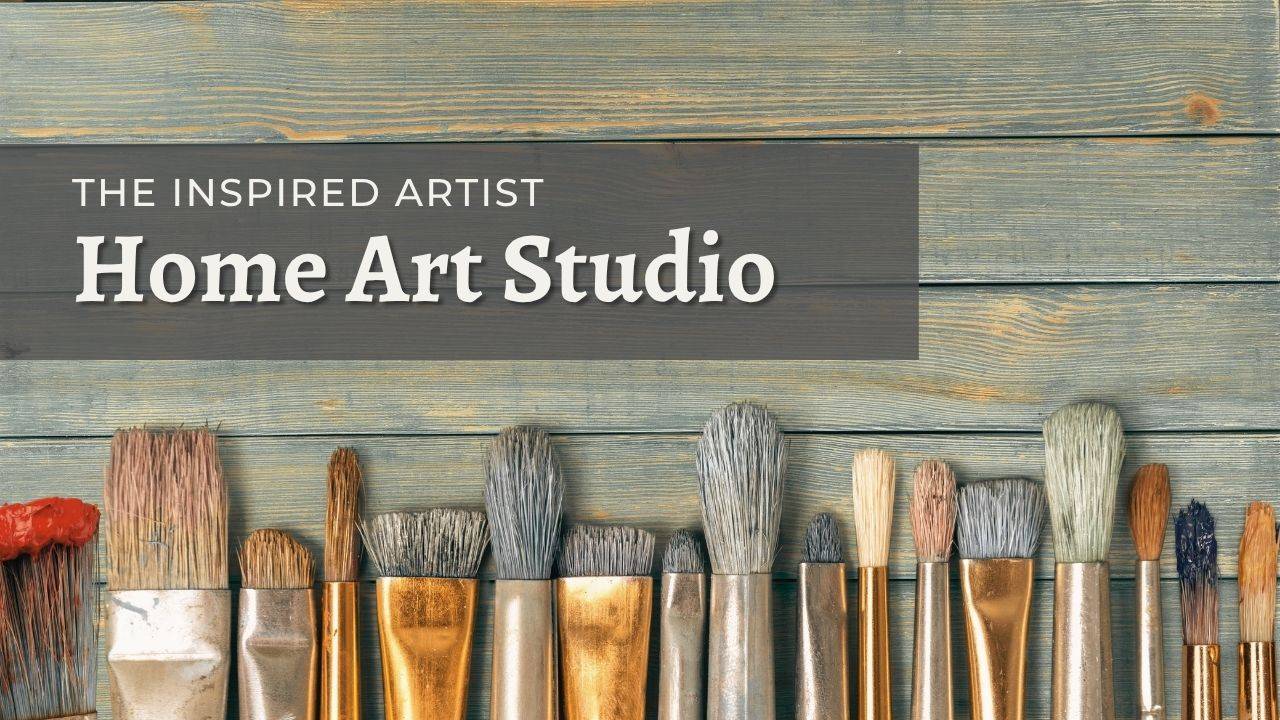 The Inspired Artist: Home Art Studio