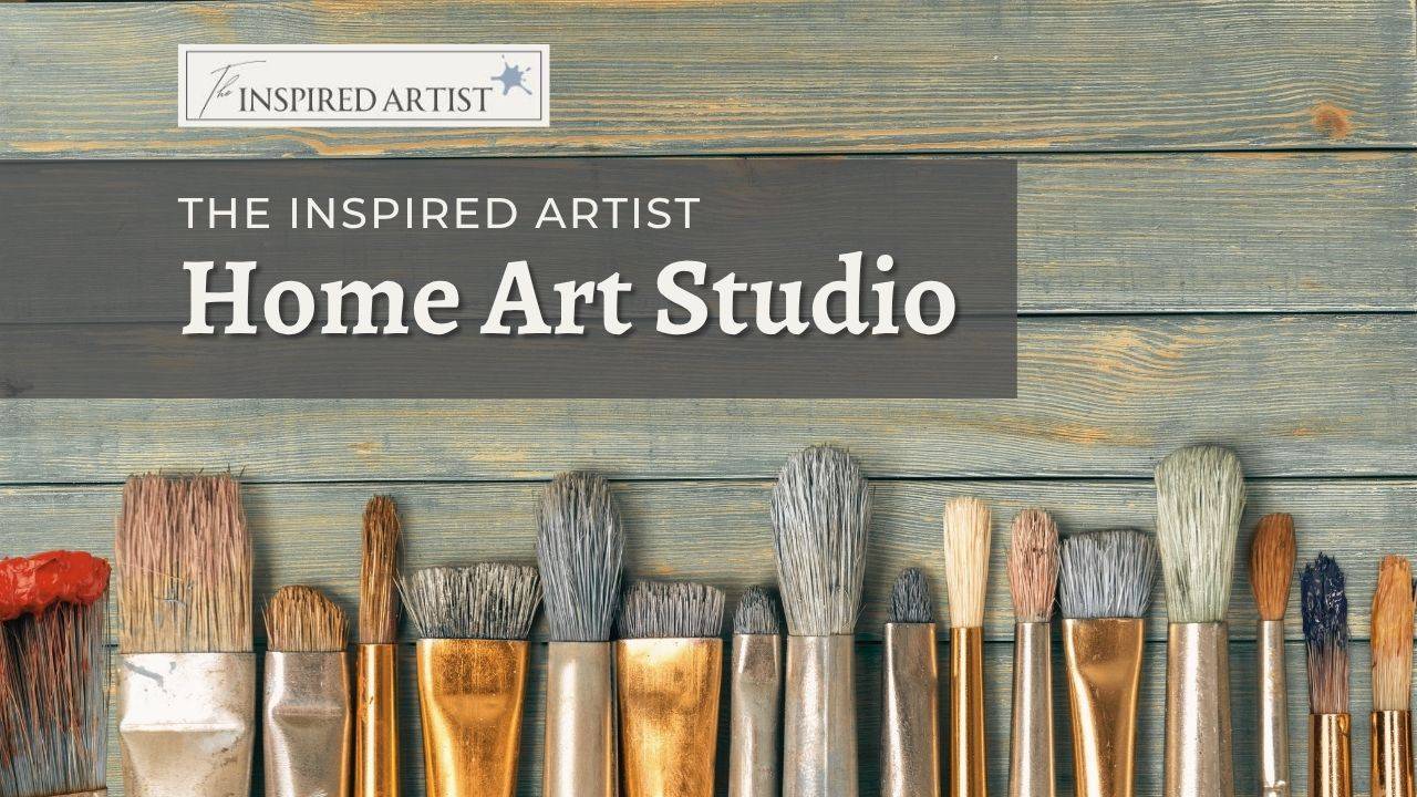 The Inspired Artist: Home Art Studio