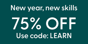 New year, new skills! 75% off with code LEARN