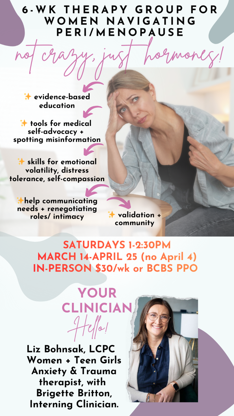 Promotional flyer for Grace & Gratitude Counseling’s “Relationships: Finding Your Voice” 8-week group for women, offering tools for assertive communication, boundaries, and emotional confidence in relationships.