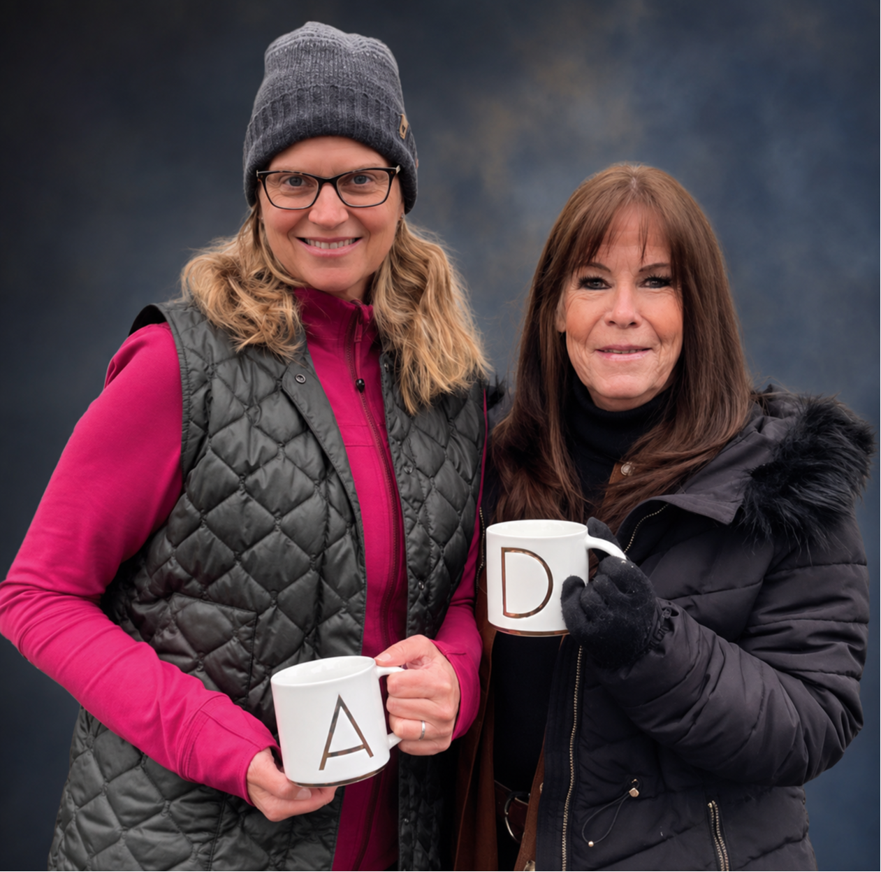 Anna Zadunayski on the left and Donna Reid on the right, co-owners of Pendulum Law