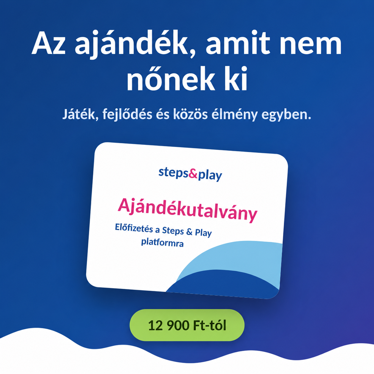 ajandekutalvany