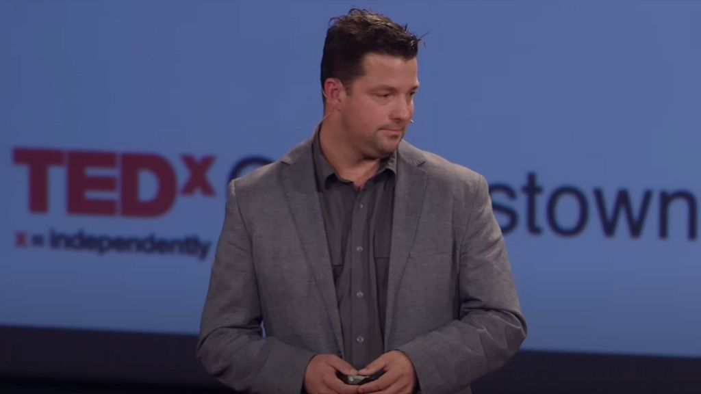 Dane at TEDx Queenstown