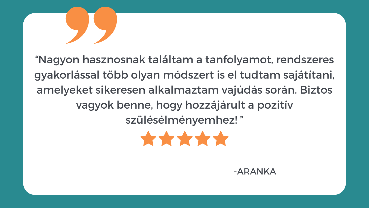 Tiéd a szülés hipnoszülés tanfolyam vélemény