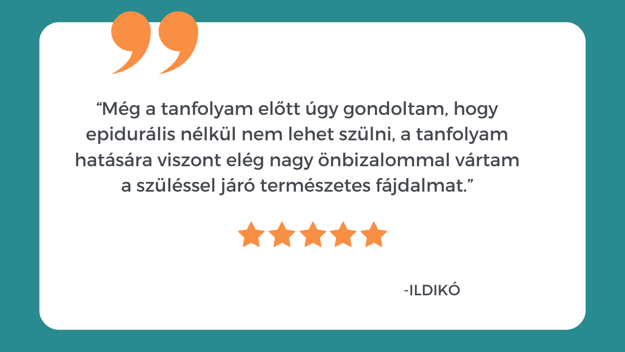 Tiéd a szülés hipnoszülés tanfolyam vélemény