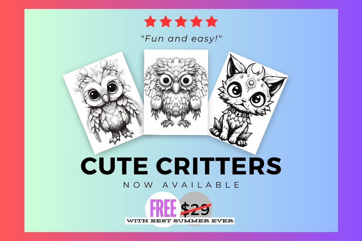 Watercolor Wizardry Quick Start Guide - Cute Critters Bundle