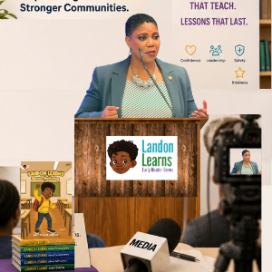 Angela M. Odom, founder of Landon Learns