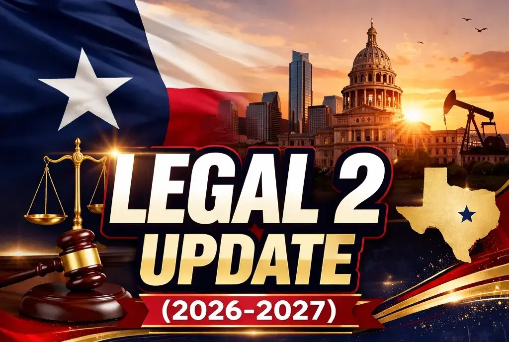 An image showing Legal 2 Update 2026-2027
